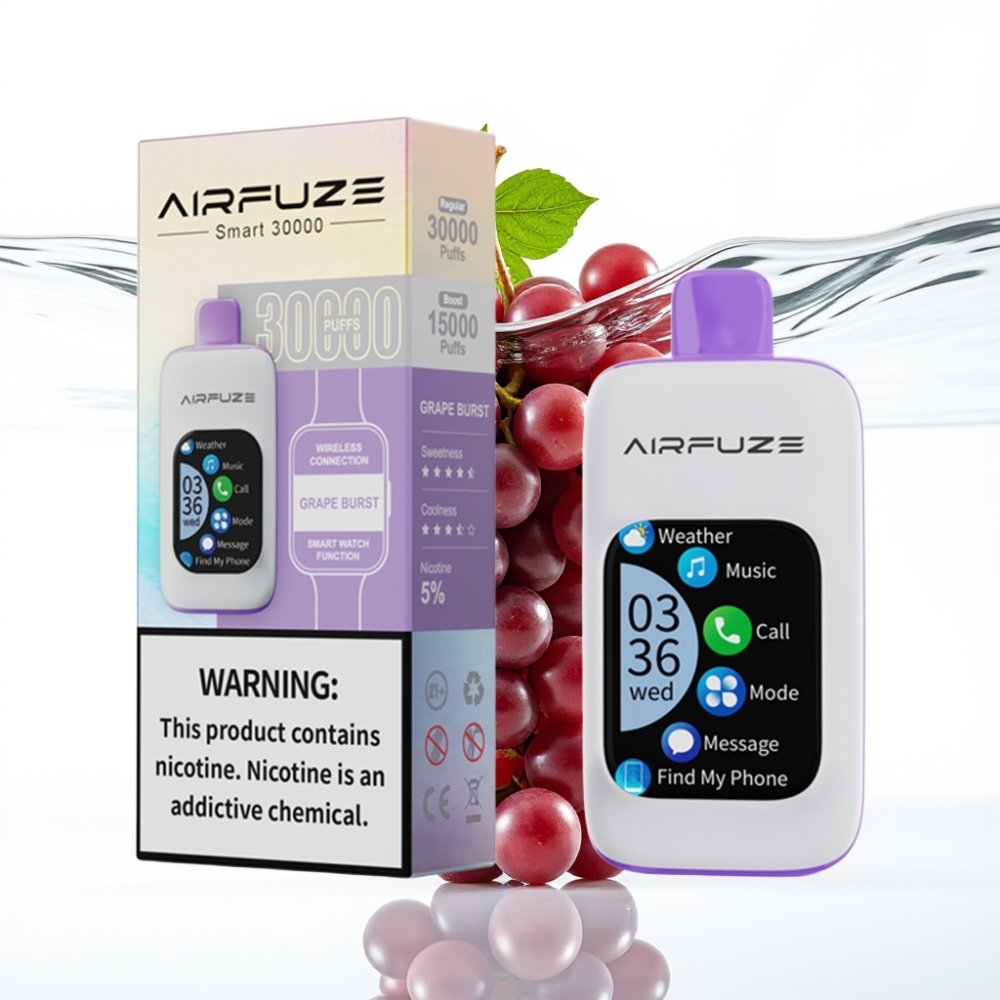 AirFuze Smart 30000 Lööki Viinamarja 900mAh Type-C