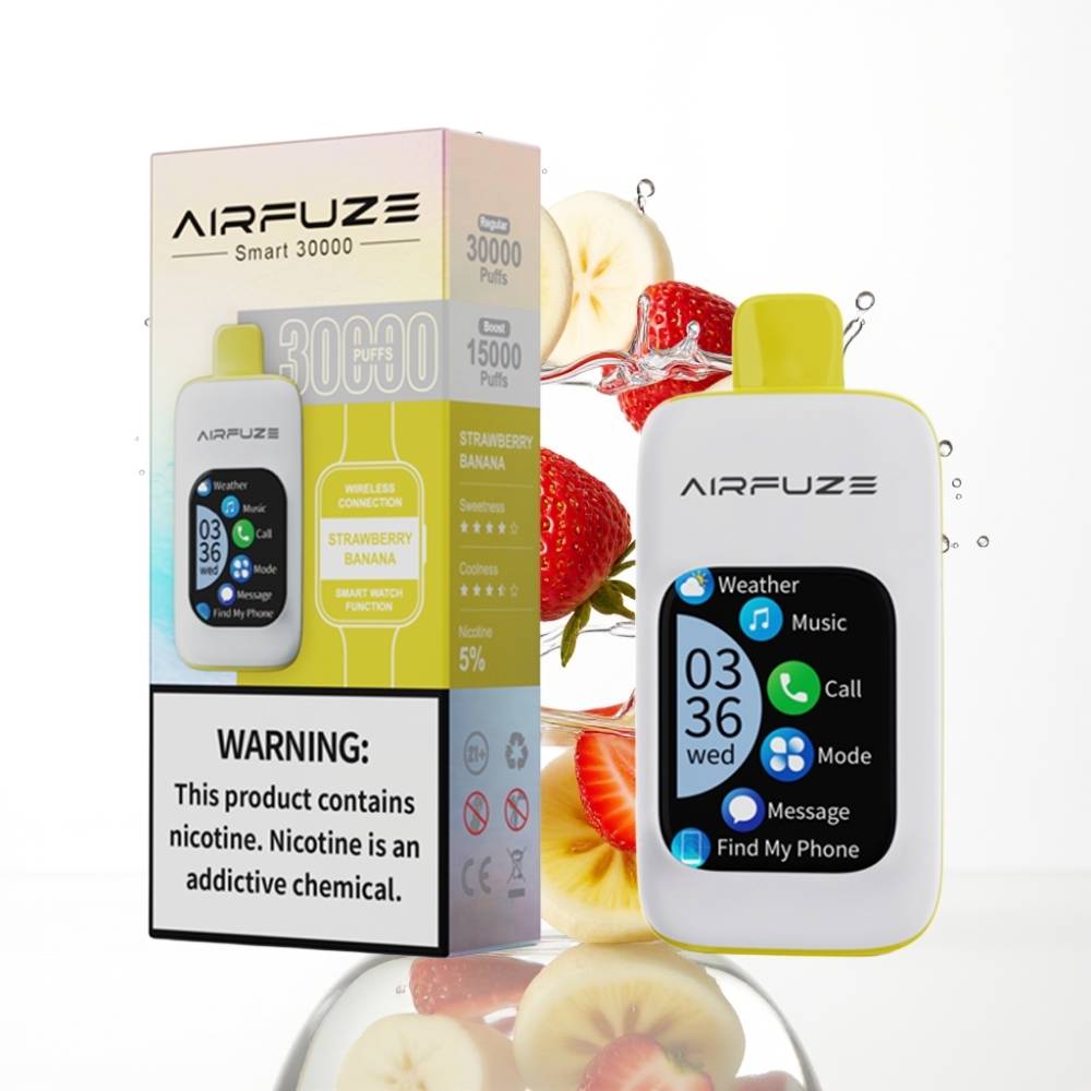 AirFuze Smart 30000 Mahutav Emaits Maitsega Maasikas-Banaan