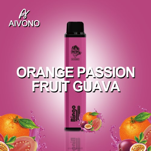 Aivono AIM BINGO 4000 oranž passionfruit guajaav 4P4L132 - Aivono Puffs Eesti