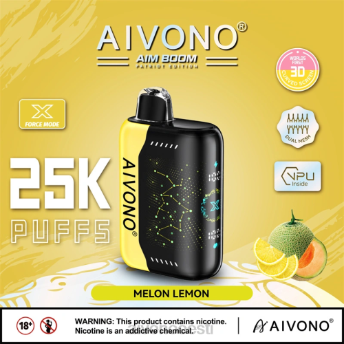 Aivono AIM BOOM 25 000 melon sidrun 4P4L348 - Aivono Puffs Eesti