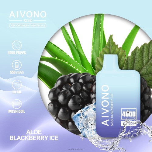 Aivono AIM BOXX 4000 aaloe voolu jää 4P4L228 - Aivono Puffs Eesti