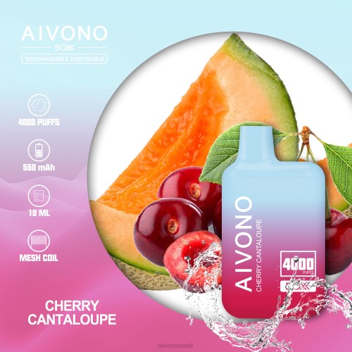 Aivono AIM BOXX 4000 kirsi kantaluup 4P4L223 - Aivono Puffs