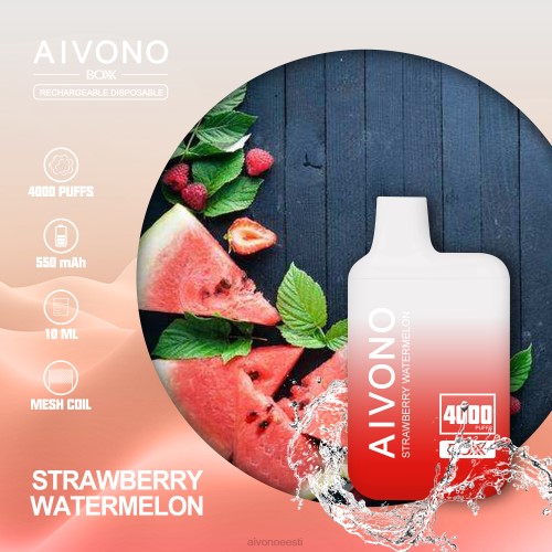 Aivono AIM BOXX 4000 maasikas arbuus 4P4L214 - Aivono Vape Eesti