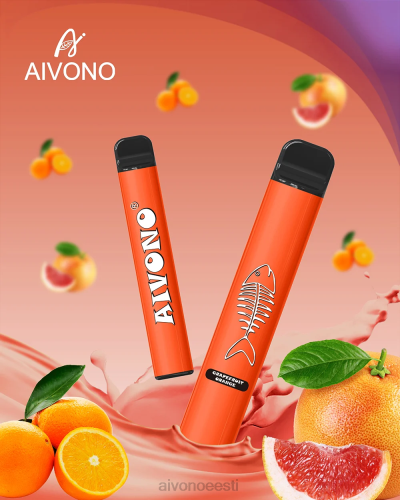 Aivono AIM FISHBONE 600 greibi apelsin 4P4L280 - Aivono Puffs Eesti