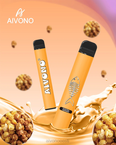 Aivono AIM FISHBONE 600 karamelline popkorn 4P4L286 - Aivono Vape Eesti