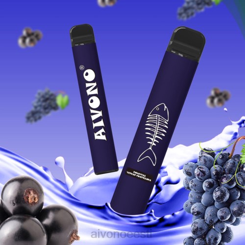Aivono AIM FISHBONE 600 viinamarja mustsõstar 4P4L284 - Aivono Puffs Eesti