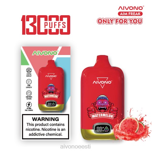 Aivono AIM FREAK 13 000 arbuus 4P4L244 - Aivono Puffs Eesti
