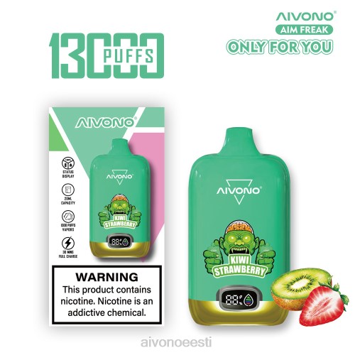 Aivono AIM FREAK 13 000 kiivi maasikas 4P4L246 - Aivono Vape Eesti