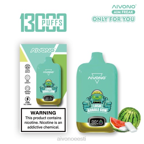 Aivono AIM FREAK 13 000 lopsakas närimiskumm 4P4L247 - Aivono Puffs
