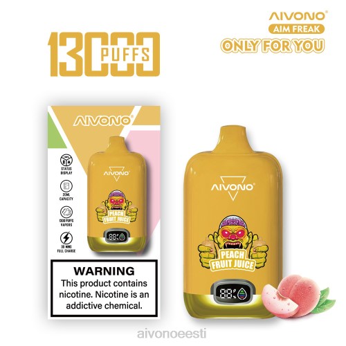Aivono AIM FREAK 13 000 virsiku puuviljamahl 4P4L245 - Aivono Eesti