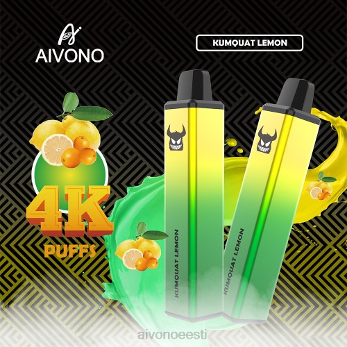 Aivono AIM FREAK 4000 kumquat sidrun 4P4L256 - Aivono Puffs Eesti