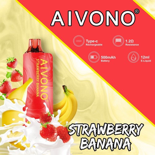 Aivono AIM GUN 7000 maasika banaan 4P4L107 - Aivono Puffs