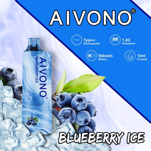 Aivono AIM GUN 7000 mustikajää 4P4L104 - Aivono Puffs Eesti