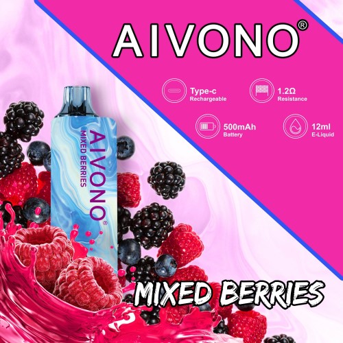 Aivono AIM GUN 7000 segatud marjad 4P4L111 - Aivono Puffs