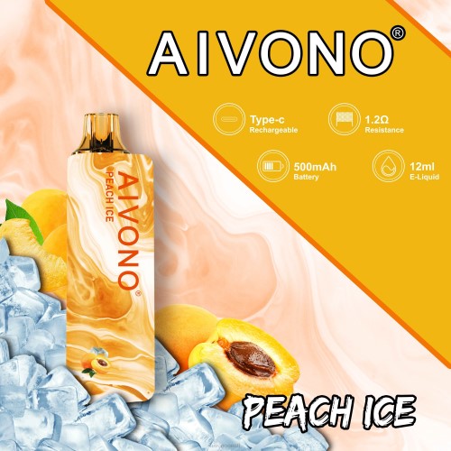 Aivono AIM GUN 7000 virsiku jää 4P4L103 - Aivono Puffs
