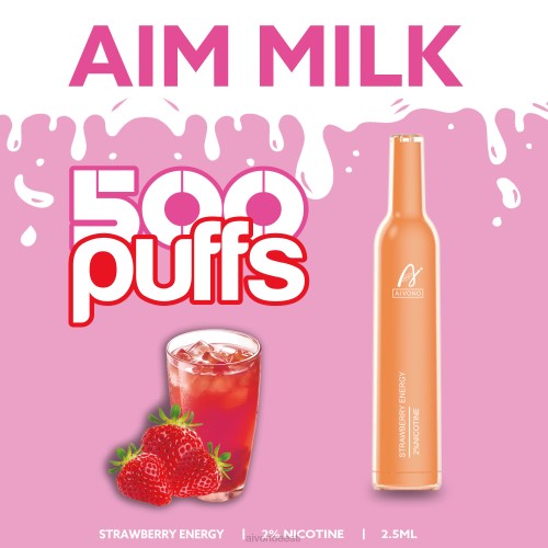 Aivono AIM MILK 500 maasika energia 4P4L266 - Aivono Vape Eesti