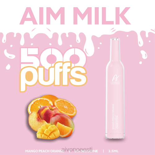 Aivono AIM MILK 500 mango virsiku apelsin 4P4L269 - Aivono Eesti