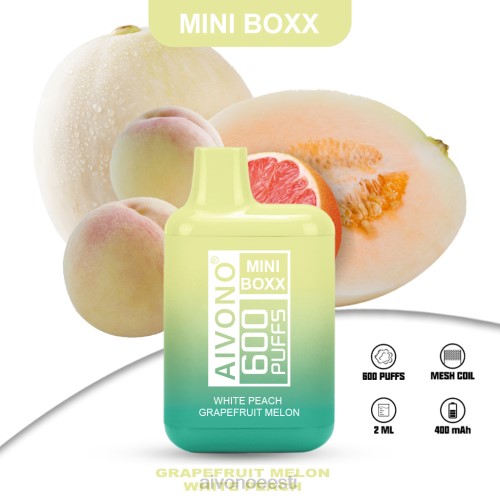 Aivono AIM MINI BOXX 600 valge virsiku greipfruudi melon 4P4L241 - Aivono Eesti
