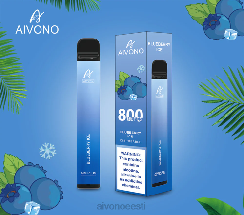 Aivono AIM PLUS 800 mustikajää 4P4L175 - Aivono Puffs