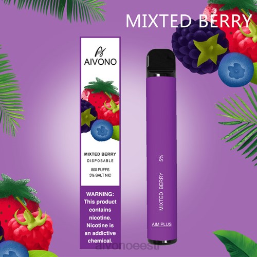 Aivono AIM PLUS 800 segatud marja 4P4L188 - Aivono Puffs Eesti