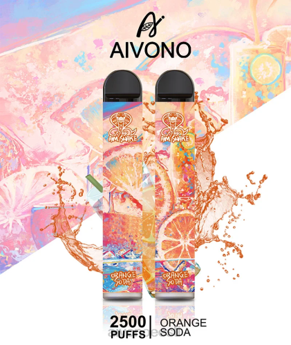 Aivono AIM SNAKE 2500 apelsini sooda 4P4L314 - Aivono Vape Eesti