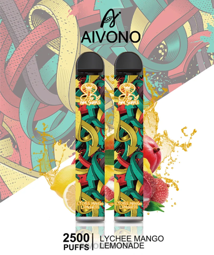 Aivono AIM SNAKE 2500 litši mango limonaad 4P4L308 - Aivono Puffs Eesti