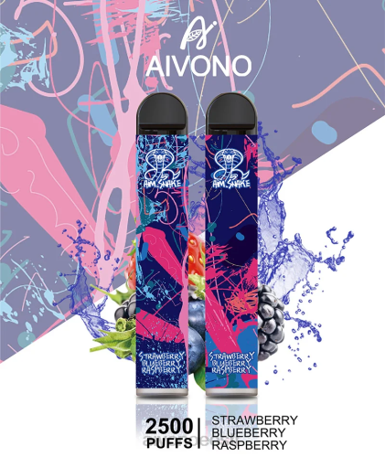 Aivono AIM SNAKE 2500 maasikas mustikas vaarikas 4P4L318 - Aivono Vape Eesti