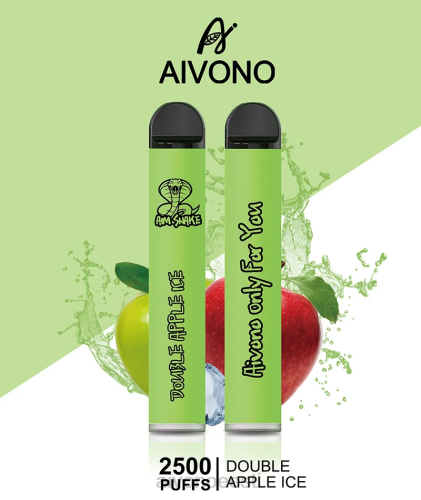 Aivono AIM SNAKE 2500 topelt õunajää 4P4L304 - Aivono Puffs Eesti