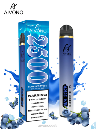Aivono AIM STICK 2500 mustikajää 4P4L152 - Aivono Puffs Eesti