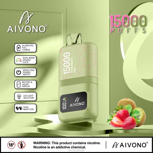 Aivono AIM magic 15 000 maasika kiivi 4P4L63 - Aivono Puffs