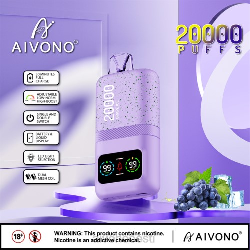 Aivono AIM magic 20 000 viinamarja jää 4P4L86 - Aivono Vape Eesti