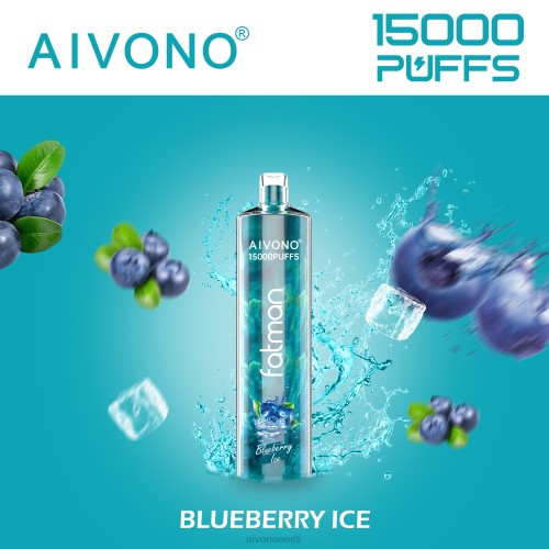 Aivono FATMAN 15 000 mustikajää 4P4L14 - Aivono Vape Eesti
