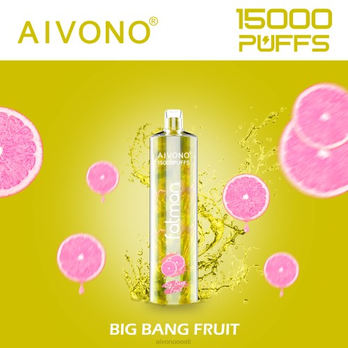Aivono FATMAN 15 000 suure paugu viljad 4P4L16 - Aivono Puffs Eesti