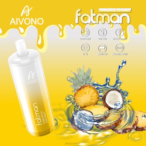 Aivono FATMAN 6800 ananassi kookospähkel 4P4L29 - Aivono Eesti