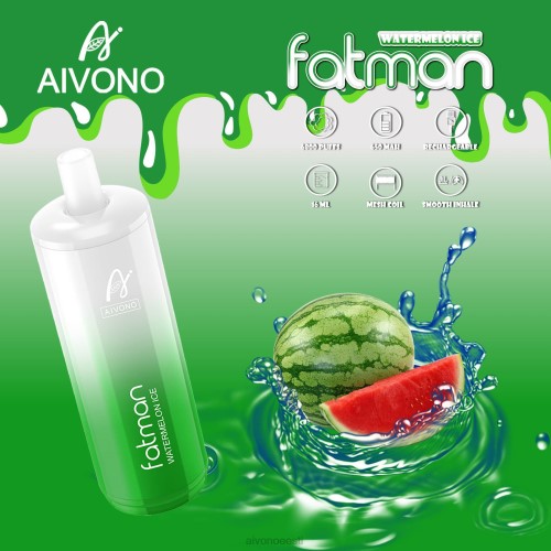 Aivono FATMAN 6800 arbuusi jää 4P4L28 - Aivono Puffs Eesti