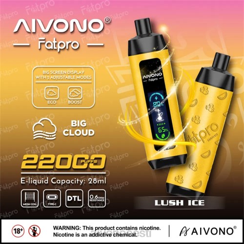 Aivono Fatpro 22000 lopsakas jää 4P4L3 - Aivono Puffs