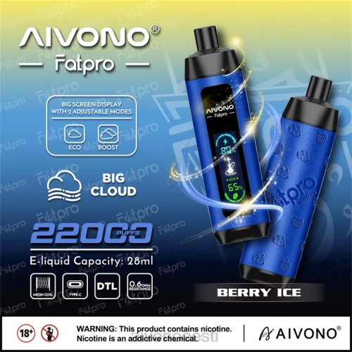 Aivono Fatpro 22000 marjajää 4P4L10 - Aivono Vape Eesti