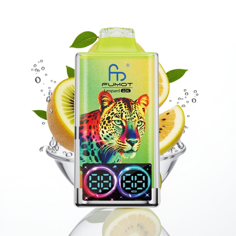 Fumot Leopard 40K Puffs Disposabel Vape Kivi-Marjapuu-Guava 700mAh Type-C