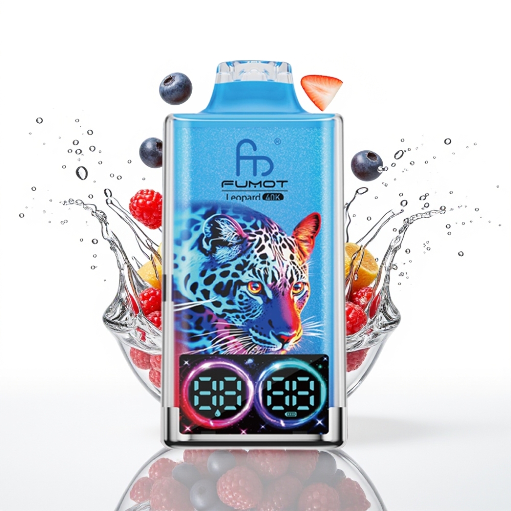 Fumot Leopard 40K Puffs Segamari Disposable Vape 700mAh 5 Nikotiin