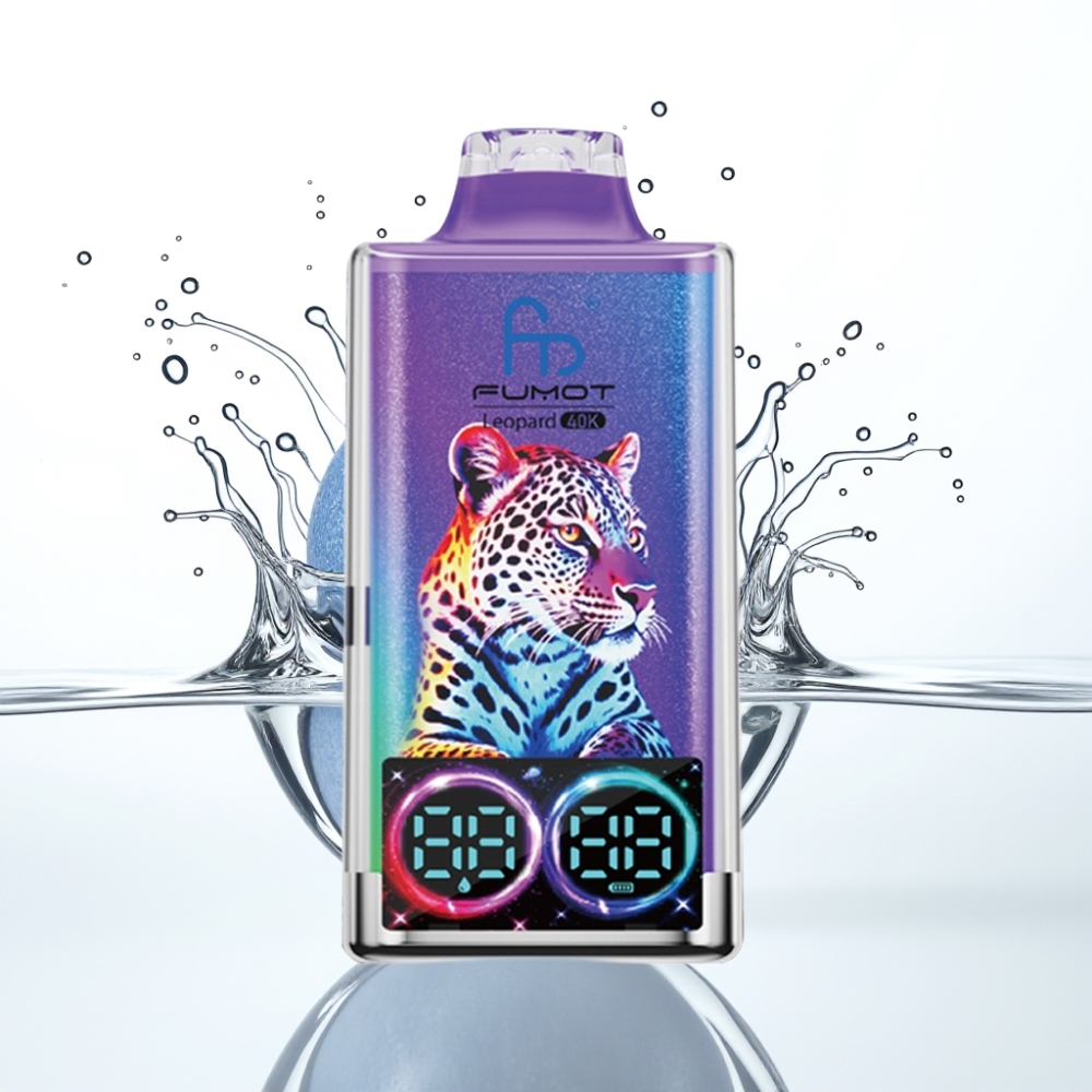 Fumot Leopard 40K Puffs Ühekordne Vape Mr Sinine 700mAh 0-5 Nikotiin Dual Mesh