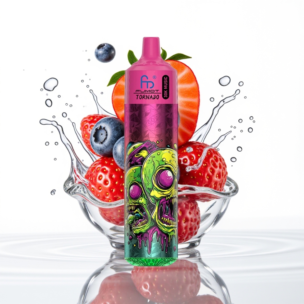 Fumot RandM Tornado 30000 Puffs 30mL Maasikas-Mustikas