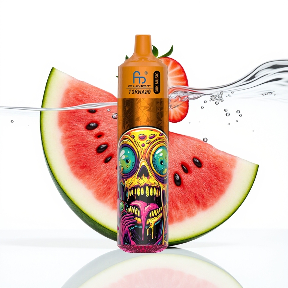 Fumot RandM Tornado 30000 Puffs Maasikas-Arbuus 30mL 5 600mAh