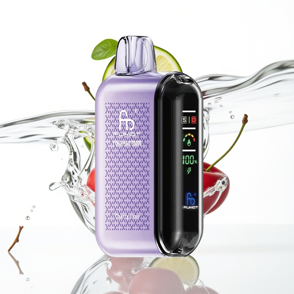 Fumot Tornado 20000 Puhangut Dual Mesh 20ml Kirsi-Laimi