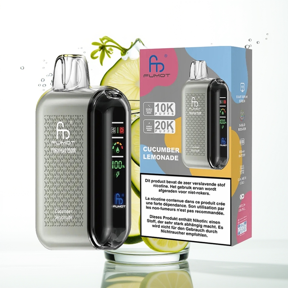 Fumot Tornado 20000 Sisse 20ml Gurmenoolimonaad 850mAh