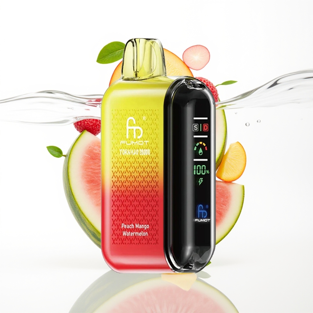 Fumot Tornado 20000 Sõlmedu 20ml 850mAh Virsik-Mango-Arbuus