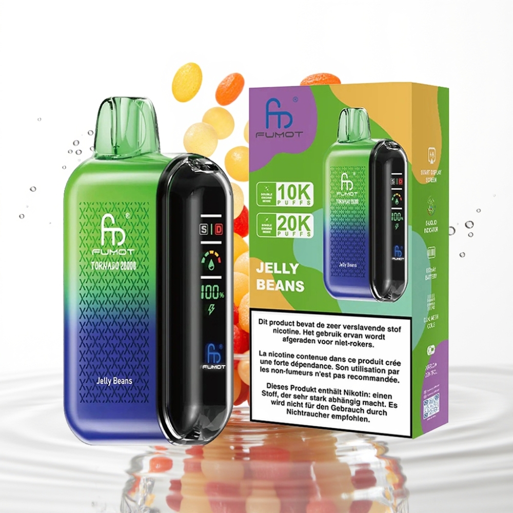 Fumot Tornado 20000 Sõud Dual Mesh 20ml Marmeladid
