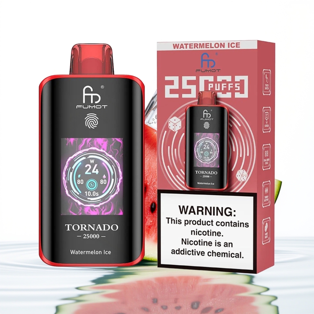 Fumot Tornado 25000 Puffs 20ml Vesimelonijää