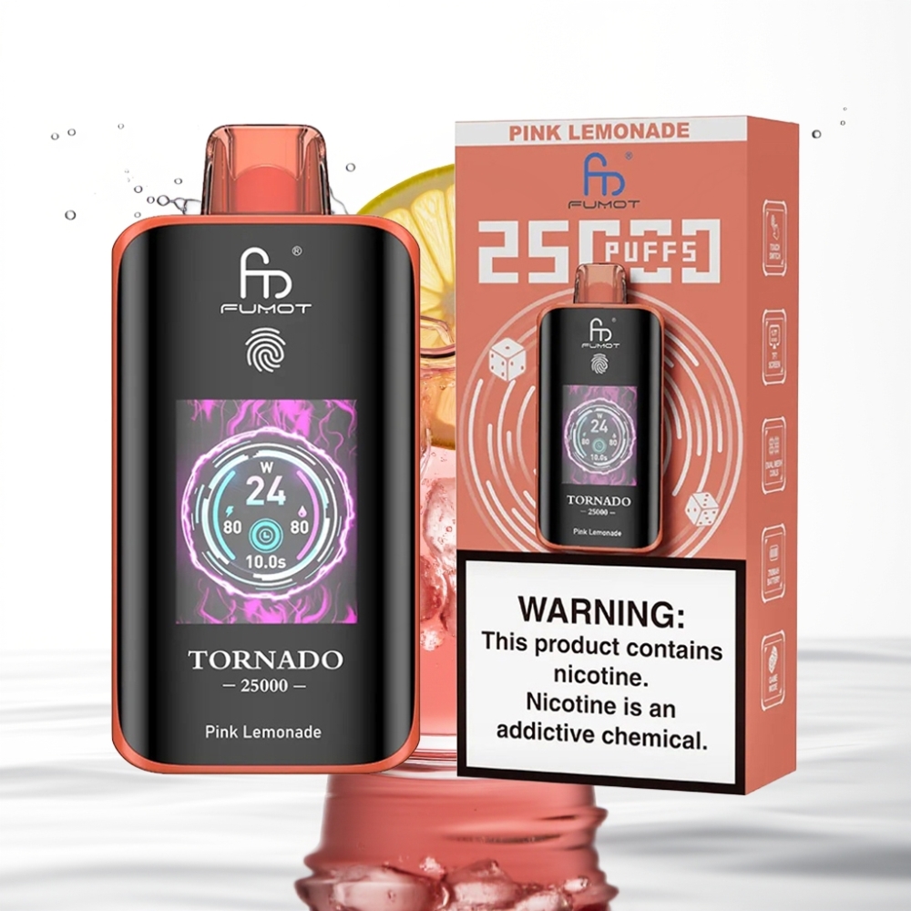 Fumot Tornado 25000 Põhku Roosa Sidrunimahl