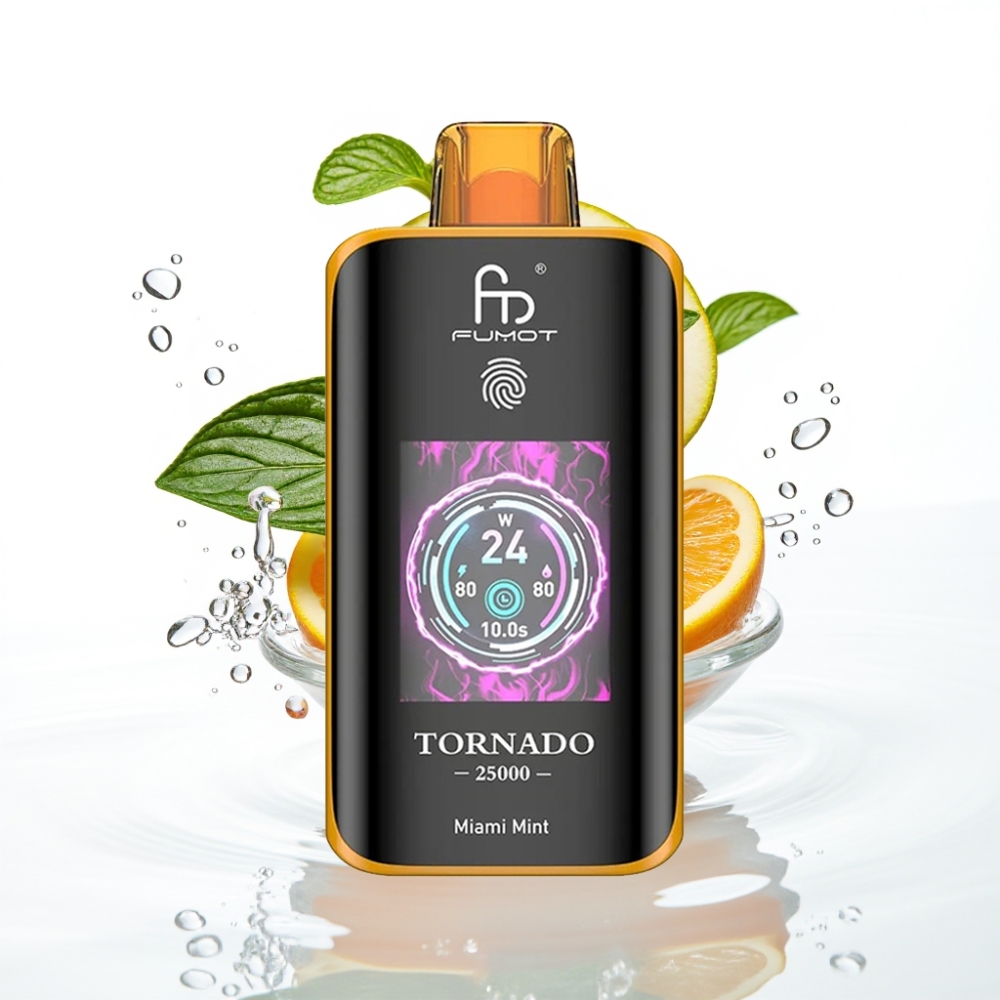 Fumot Tornado 25000 Sisseulatuv Miami Mündi Aromaat 700mAh 20ml