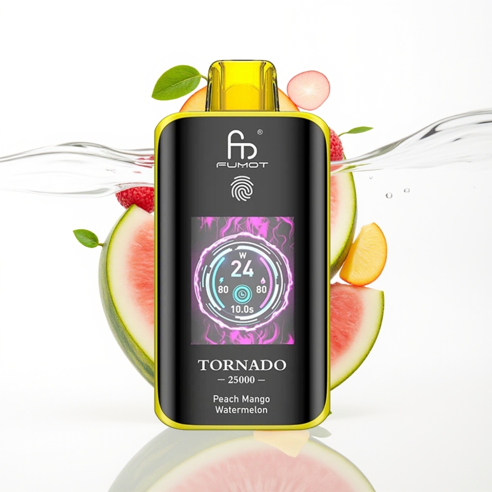 Fumot Tornado 25000 Sõnge 20ml 5 Nikotiini Virsik-Mango-Arbuus